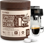 Espresso Machine Cleaning Tablets 120-Pack Portafilter Cleaner Descaler Compatible with Breville Espresso Machine, Gaggia, Delonghi, Jura, Philips Expresso Cleaning Tablets Backflush Oil Remover